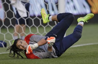 Some in the media want Hope Solo to take a fall. (Rick Bowmer/AP)